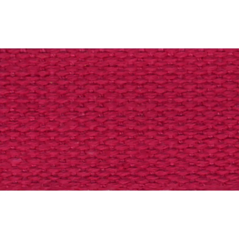 1 1/2" 100% Cotton Strapping/Webbing -- Dark Pink