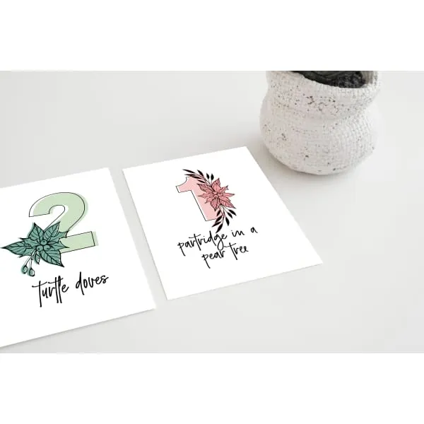 12 Days of Christmas | Christmas Greeting Cards