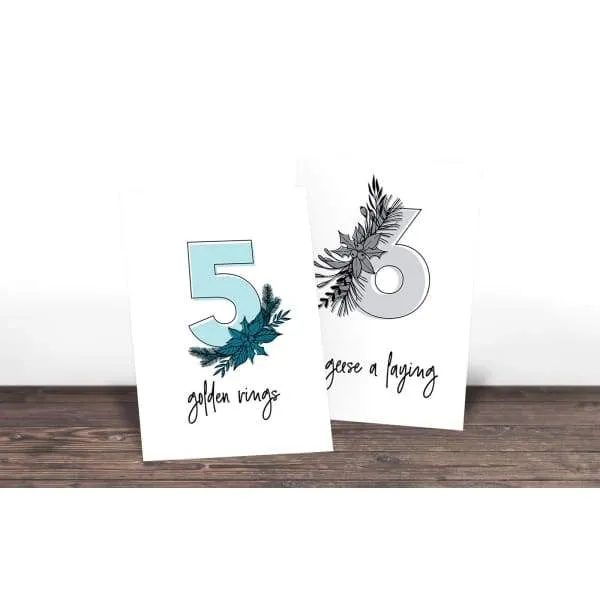 12 Days of Christmas | Christmas Greeting Cards