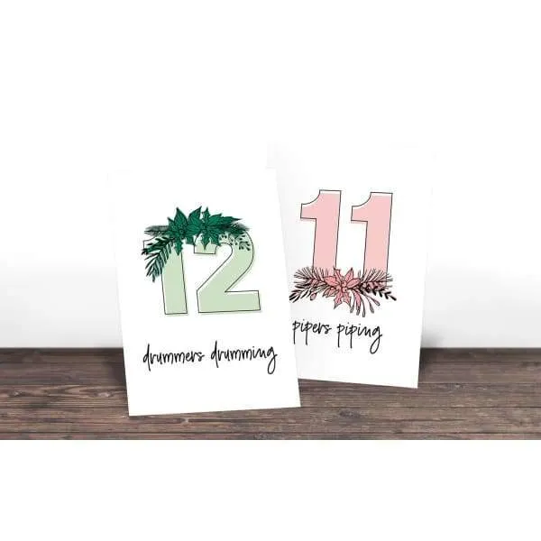 12 Days of Christmas | Christmas Greeting Cards