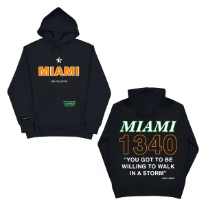 1340 MIAMI ORANGE - HOODIE