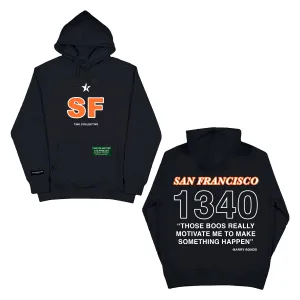 1340 SAN FRANCISCO ORANGE - HOODIE