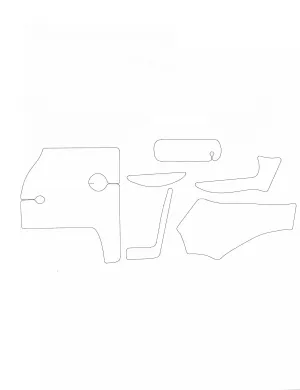 1999-2001 Chaparral Sunesta 232 Snap in Boat Carpet