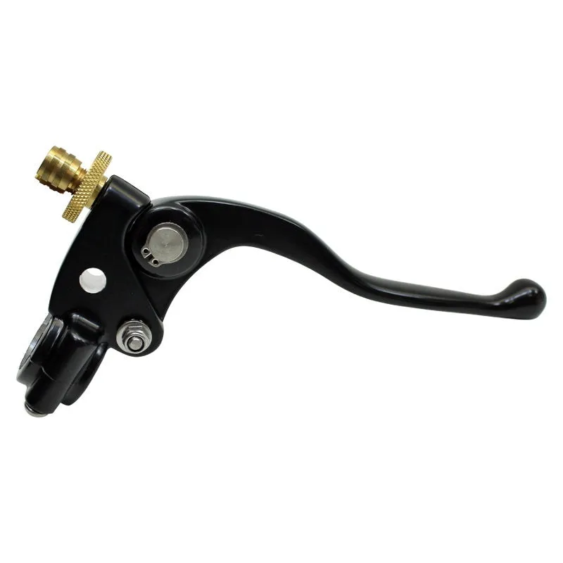 1" Vintage Handlebar Control Kit with Master Cylinder & Clutch (Black) Harley and Custom Motorcycle