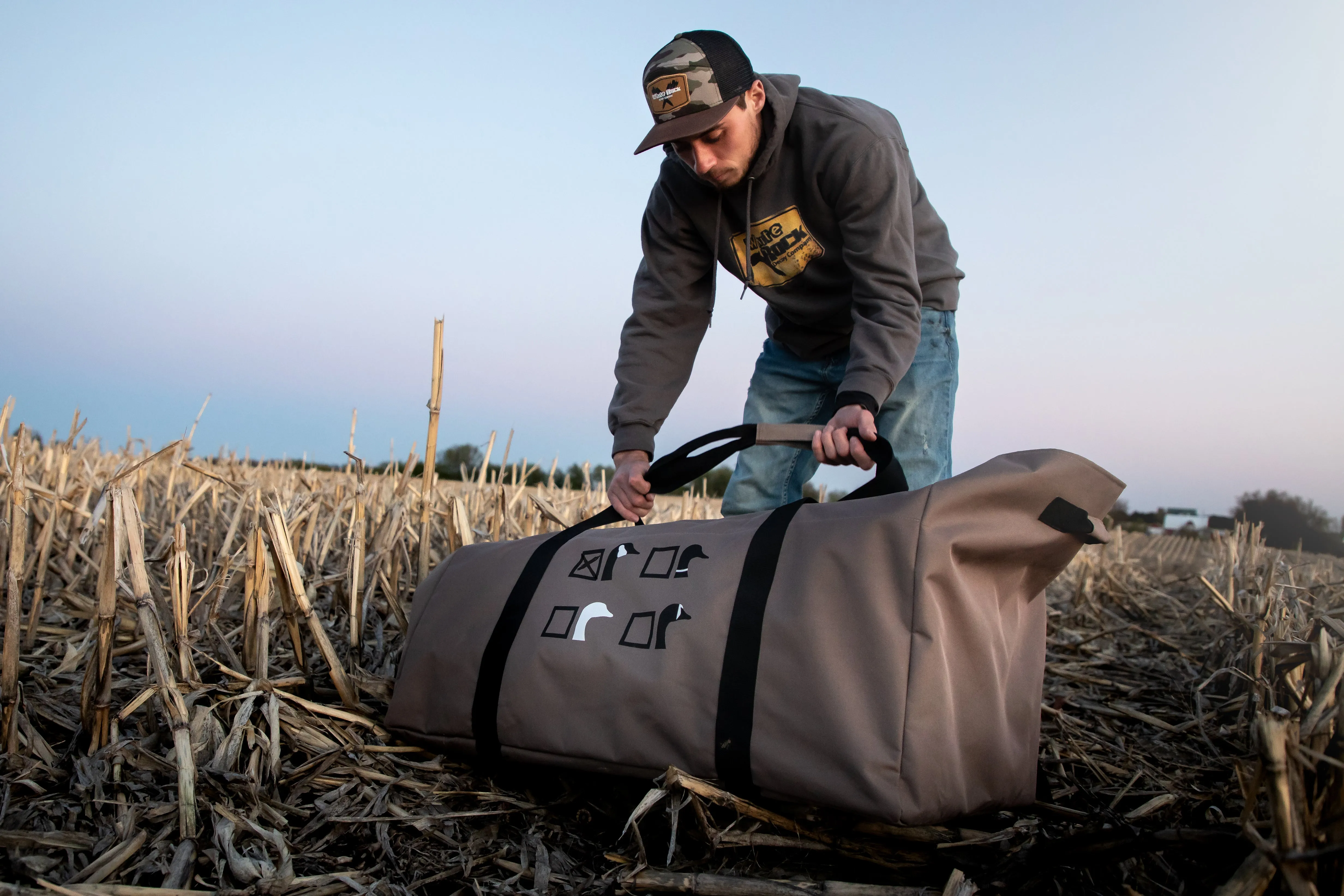 2XL White Rock Decoy Storage Bag - Heavy Duty