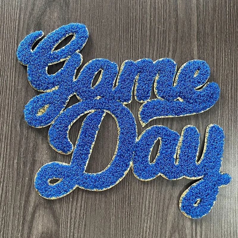 3Blues Designs |   ROYAL BLUE Game Day Iron-on Patch