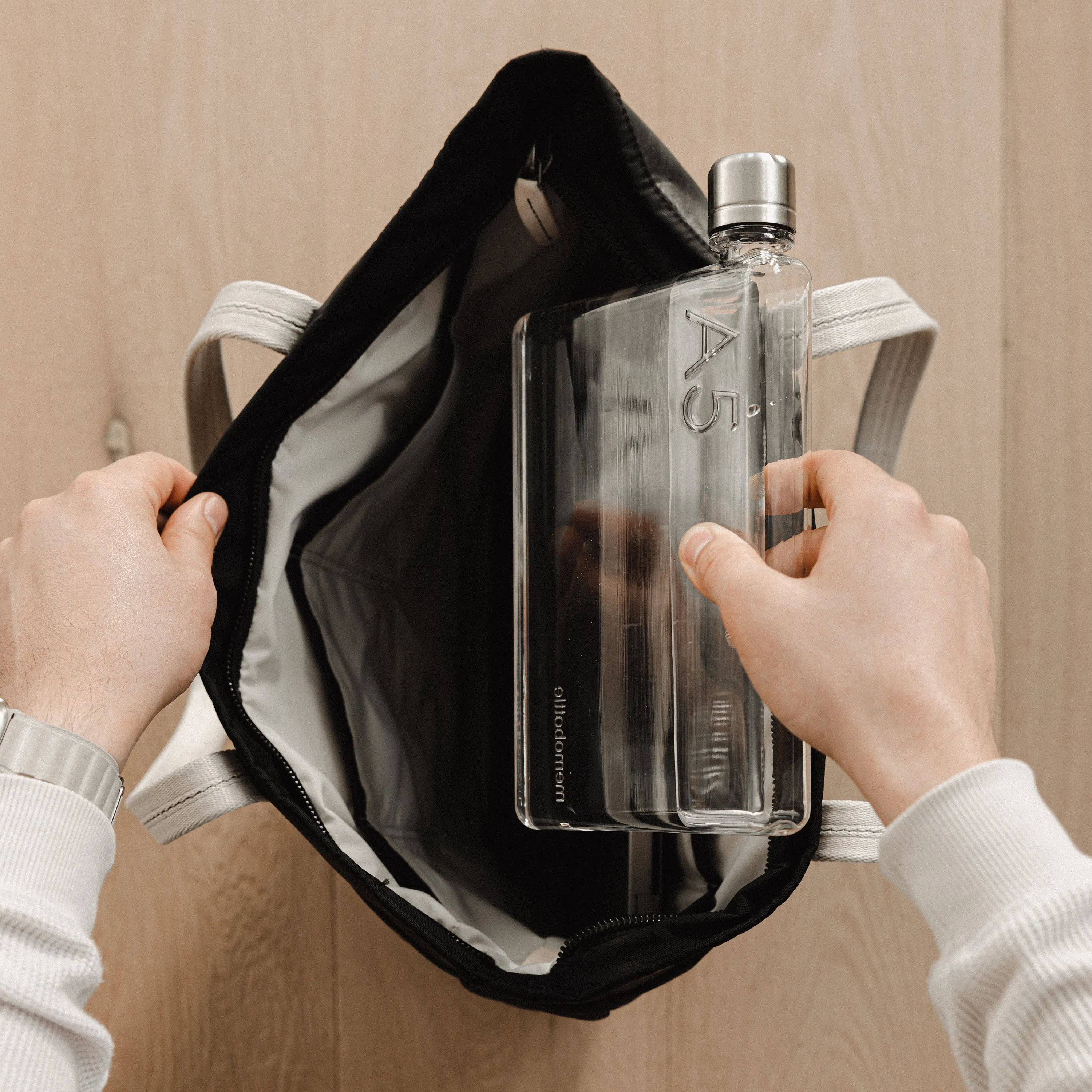 4 x A5 memobottle
