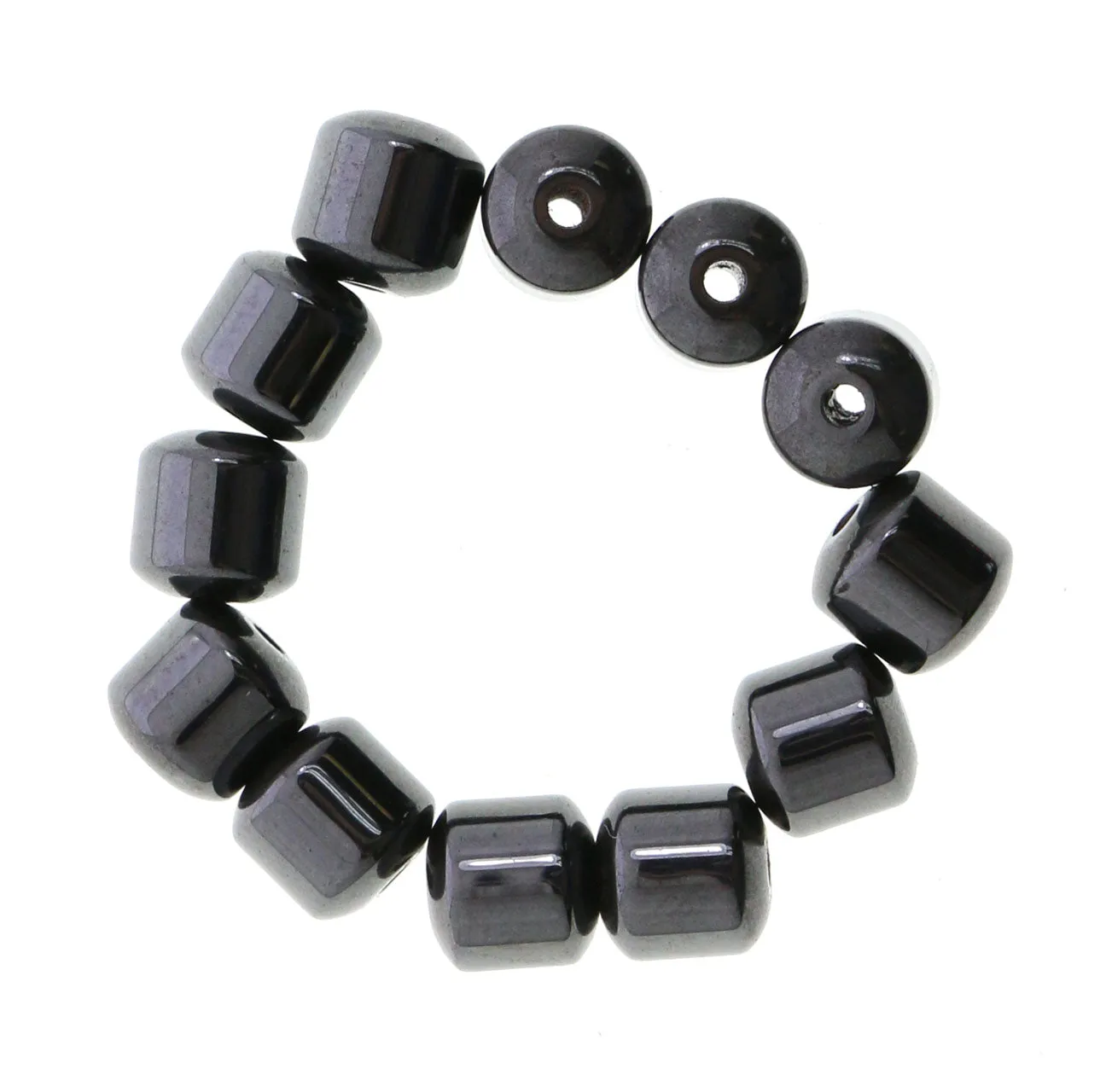 5mm Magnetic Hematite Drum Mh09