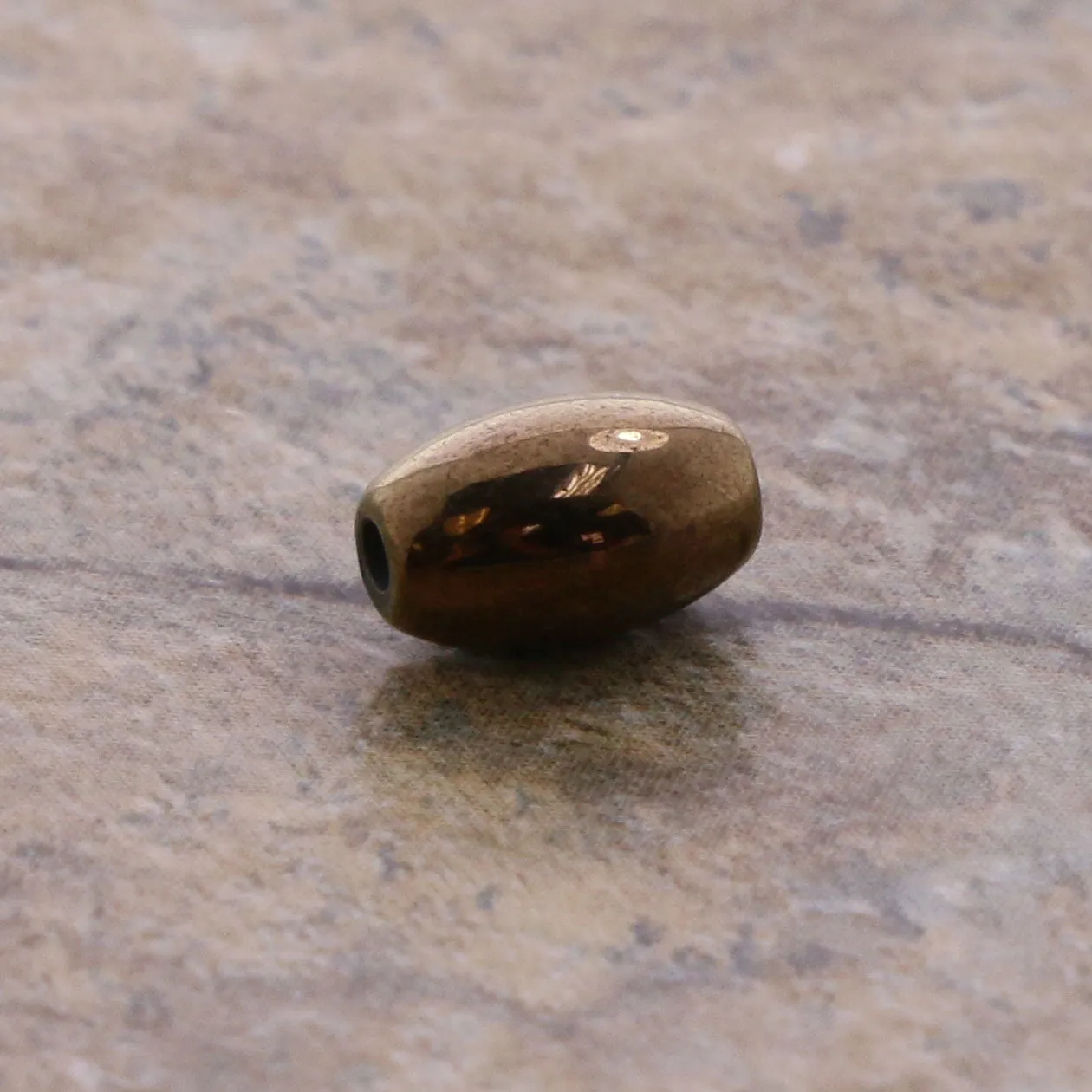 5x8mm Rice Copper Magnetic Hematite MH76