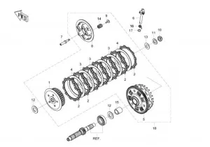 650i E05 - Clutch Assembly