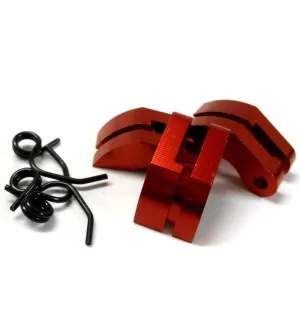 9005RD 1/8 Scale Nitro Engine 3 Shoe Alloy Aluminium Clutch with Spring Red