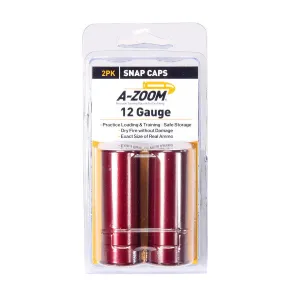 A-Zoom Precision Shotgun Snap Caps 12 Gauge Pack of 2