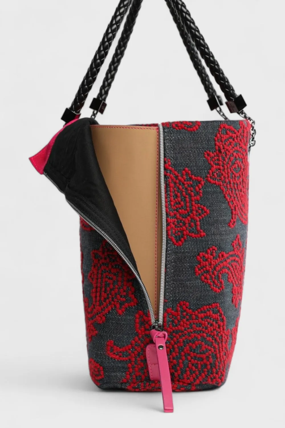 Abree Denim Interchangeable Tote