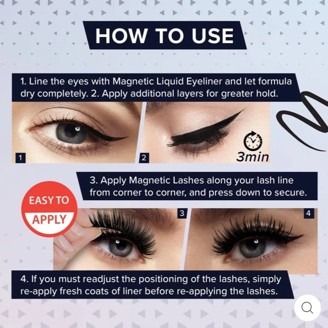 Absolute N.Y. Magnetic Lash & Liner Set (In A Trance)