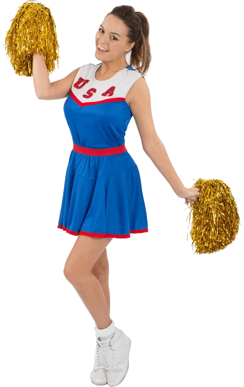 Adult American Cheerleader Costume