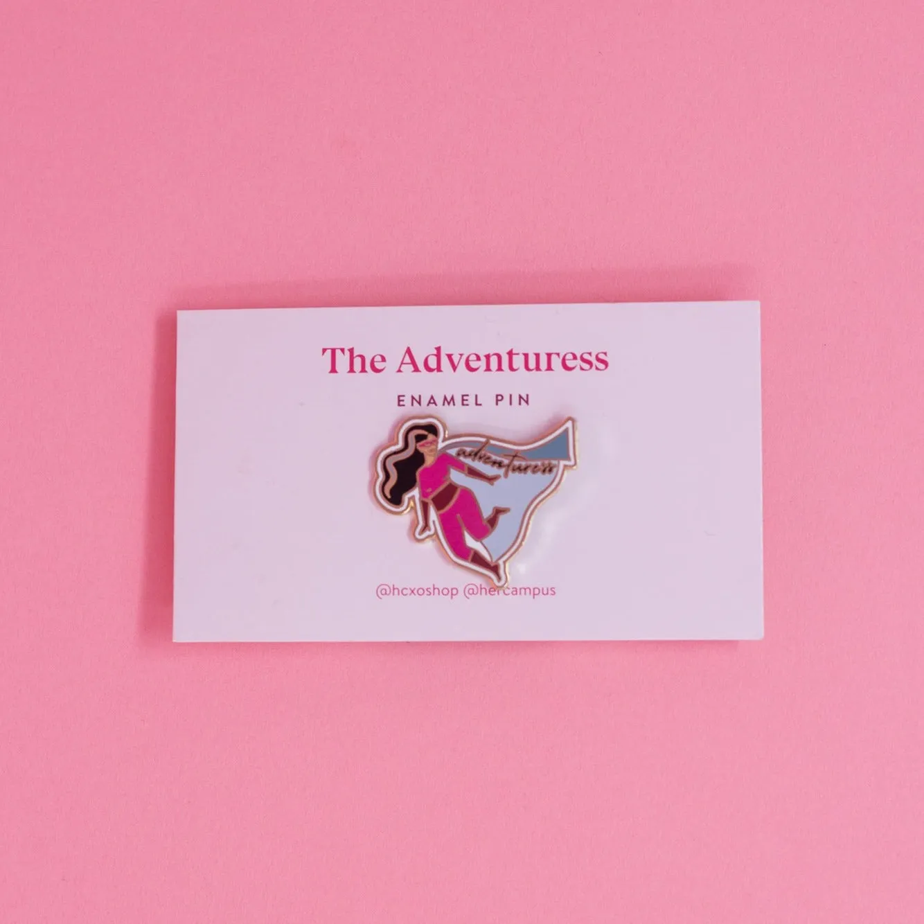 Adventuress Enamel Pin