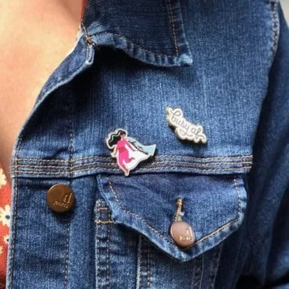 Adventuress Enamel Pin