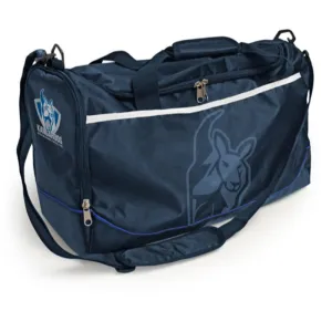 AFL SPORTS BAG NORTH MELBOURNE KANGAROOS