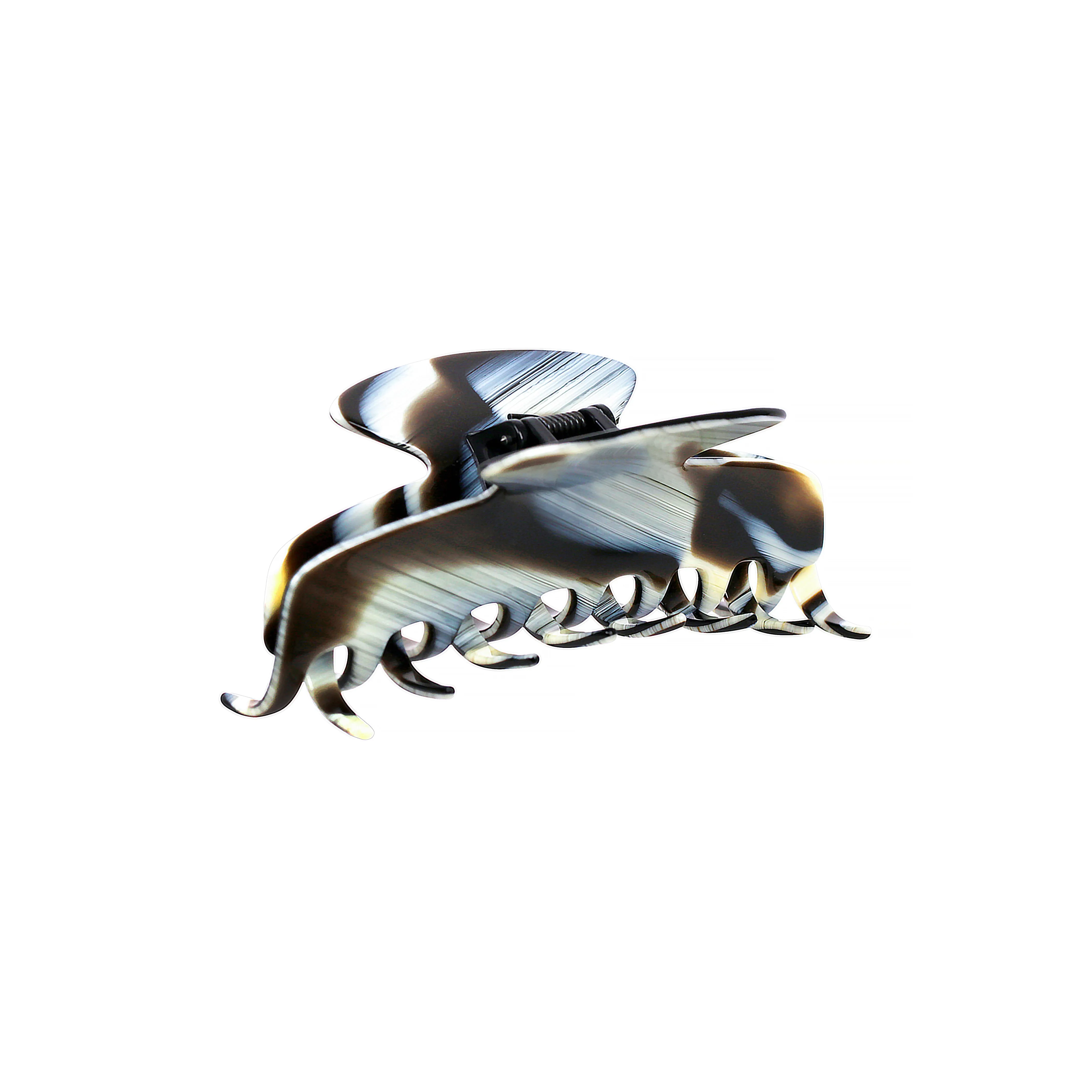 Alex Medium Corne Noire Claw Clip