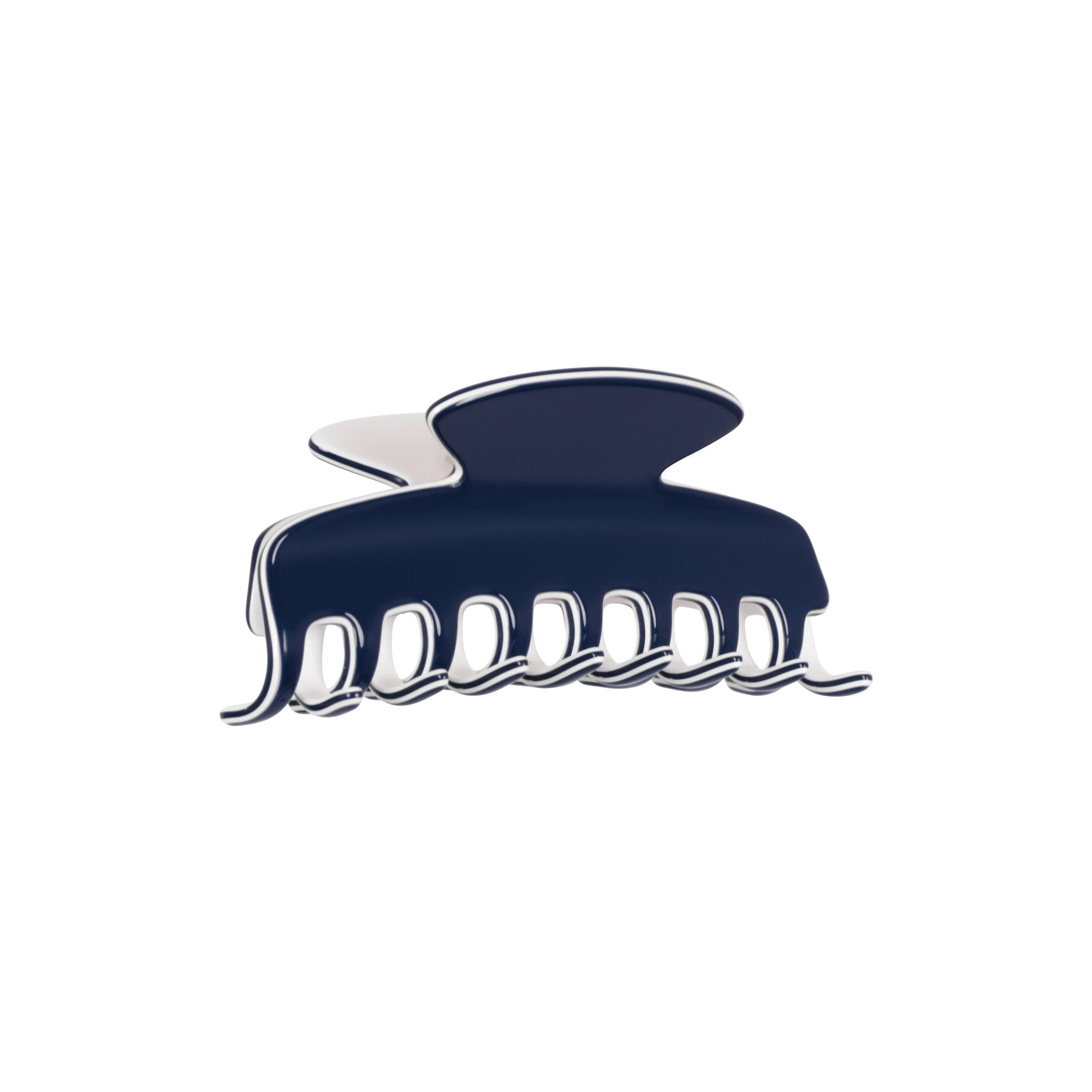 Alex Medium Navy Claw Clip