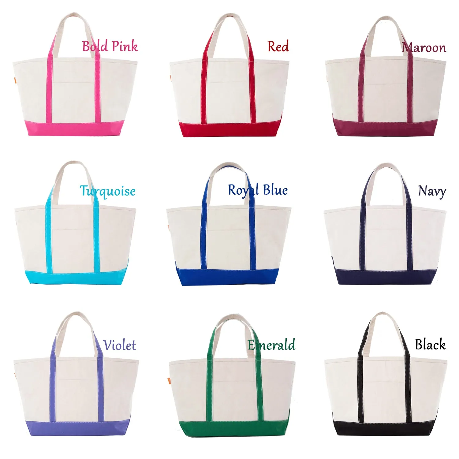 Alpha Phi Omega Large Canvas Tote Bag