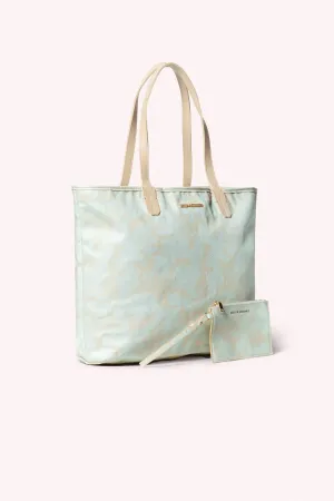 AM TOTE- NUDE HIBISCUS