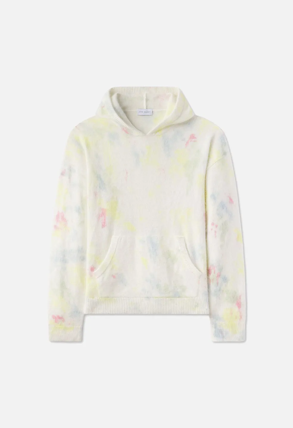 Angora Hoodie / Ivory Skittles
