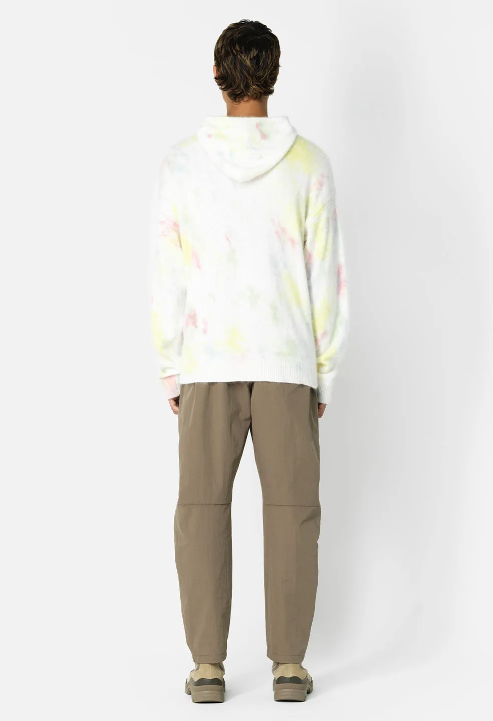 Angora Hoodie / Ivory Skittles