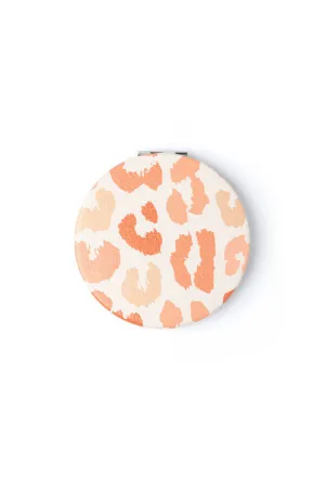 Animal Print Compact Mirror