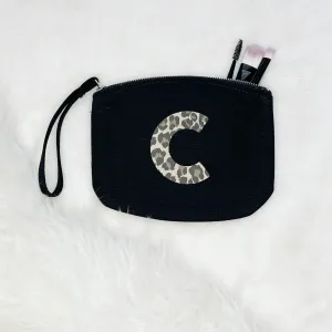 Animal Print Personalised Make Up Bag