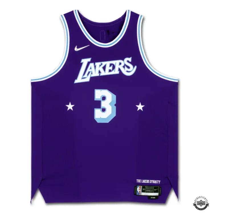 Anthony Davis Autographed 21-22 LA Lakers Mixtape Ed Authentic Nike Jersey UDA