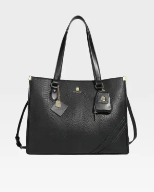 Apollo 1 Tote Bag in Black