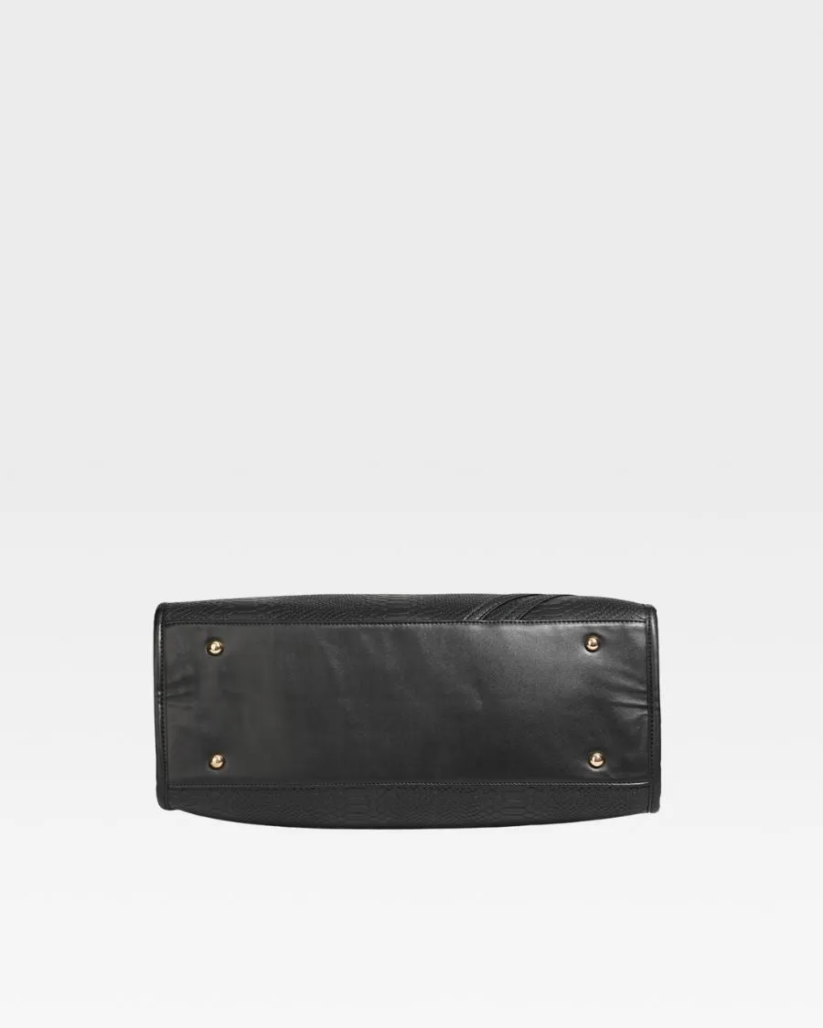 Apollo 1 Tote Bag in Black