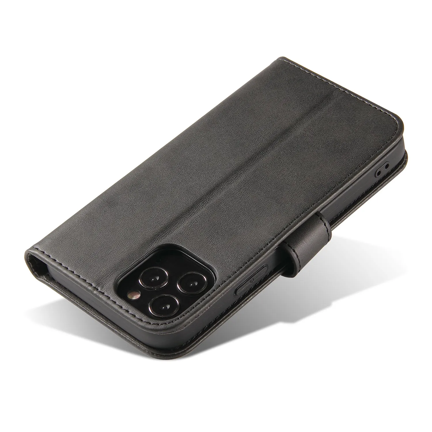 Apple iPhone 12 Mini Pro Max Magnetic Leather Wallet Case