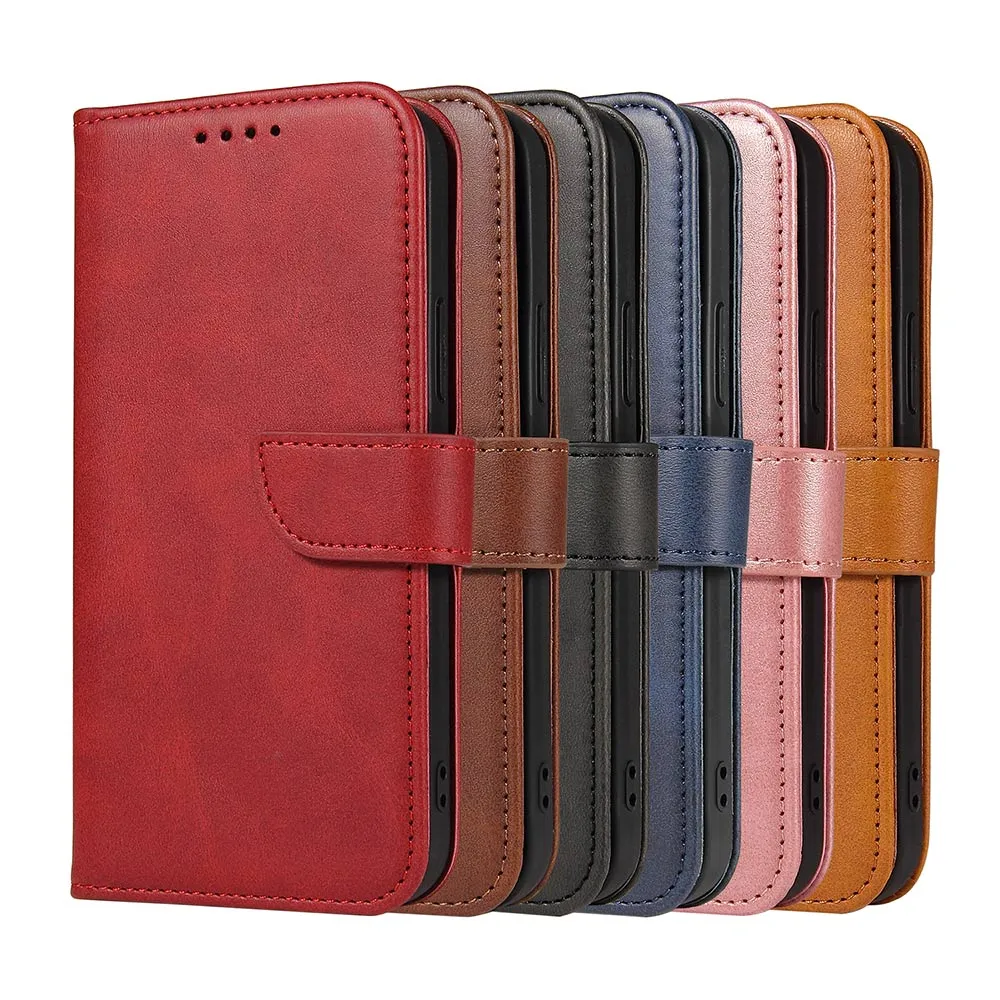 Apple iPhone 12 Mini Pro Max Magnetic Leather Wallet Case