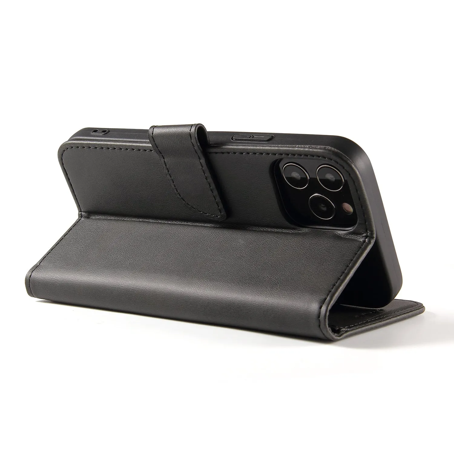 Apple iPhone 12 Mini Pro Max Magnetic Leather Wallet Case
