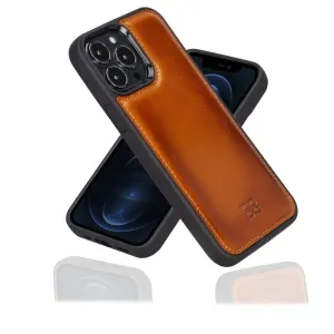 Apple iPhone 13 Series Leather Case with Flexible Back Cover