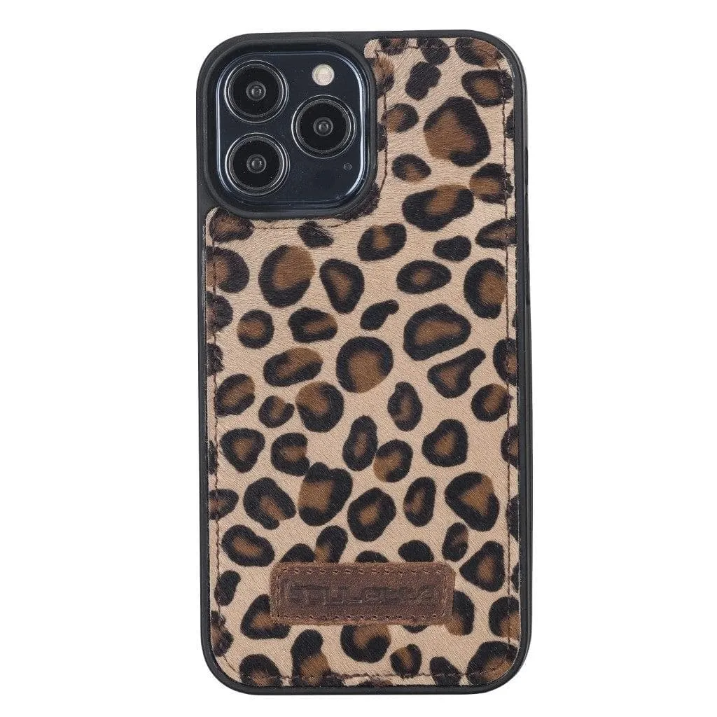 Apple iPhone 13 Series Leather Case with Flexible Back Cover