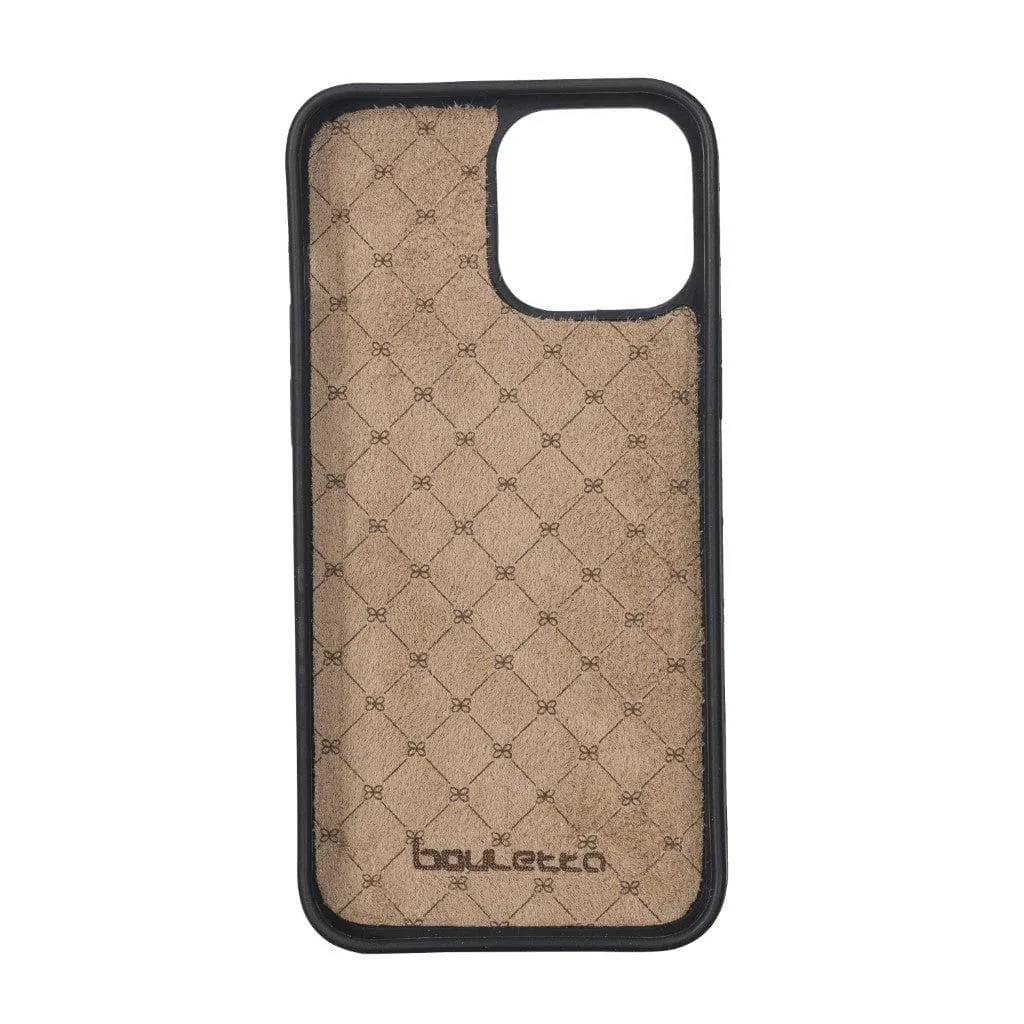 Apple iPhone 13 Series Leather Case with Flexible Back Cover