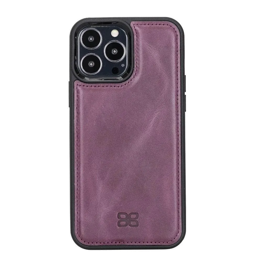 Apple iPhone 13 Series Leather Case with Flexible Back Cover
