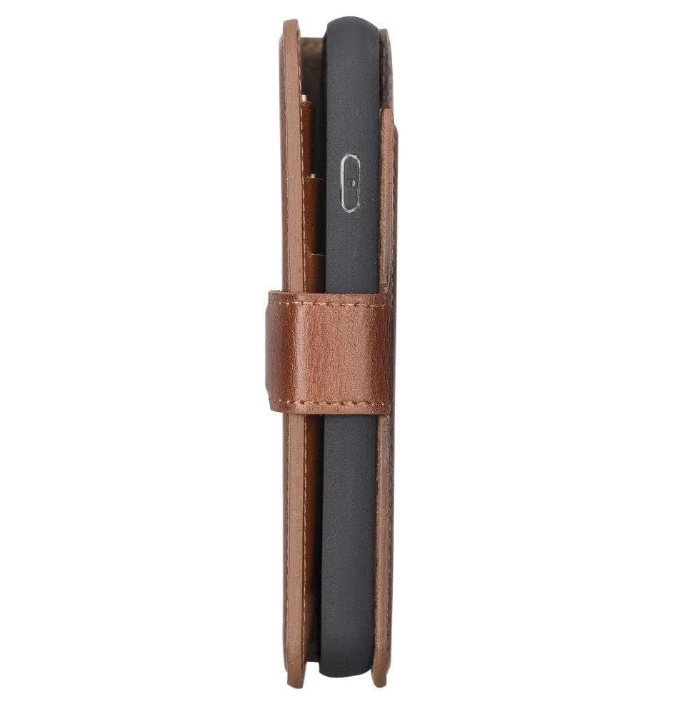 Apple iPhone SE Series Detachable Leather Wallet Case - MW