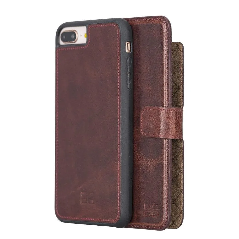 Apple iPhone SE Series Detachable Leather Wallet Case - MW