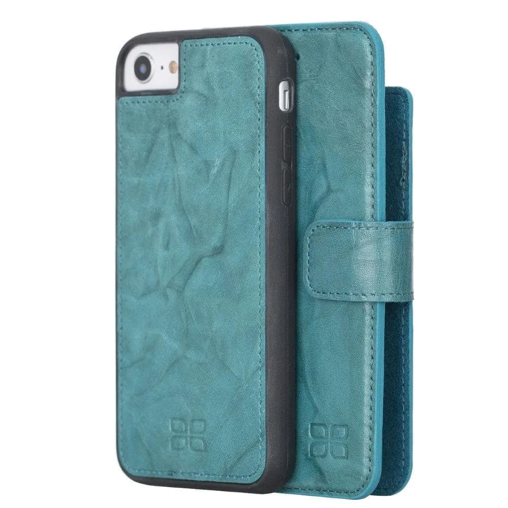 Apple iPhone SE Series Detachable Leather Wallet Case - MW