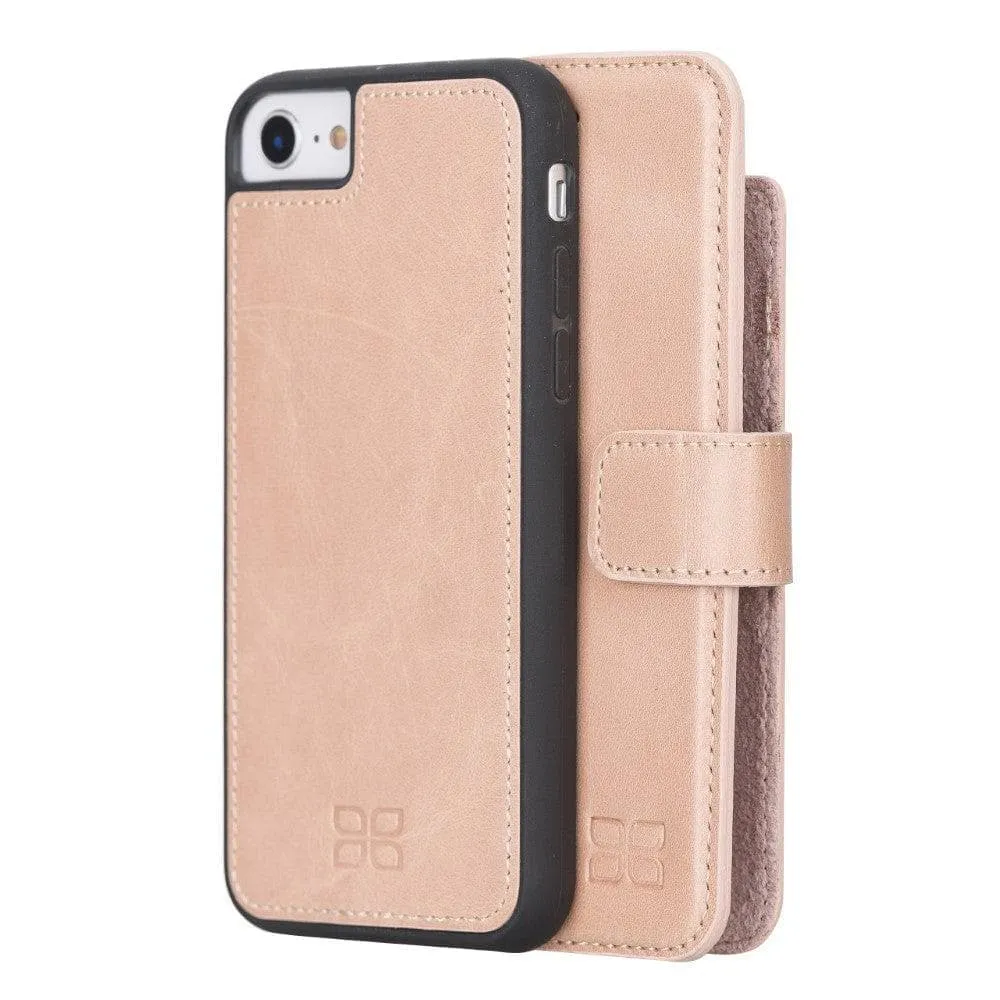 Apple iPhone SE Series Detachable Leather Wallet Case - MW