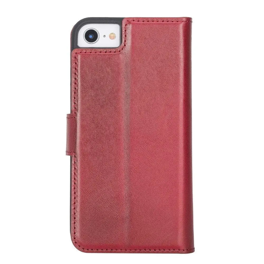 Apple iPhone SE Series Detachable Leather Wallet Case - MW