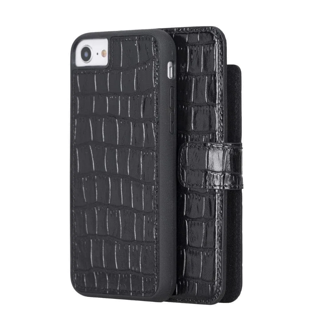 Apple iPhone SE Series Detachable Leather Wallet Case - MW