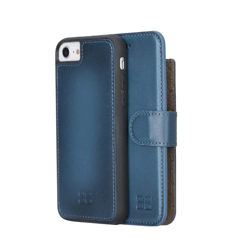 Apple iPhone SE Series Detachable Leather Wallet Case - MW