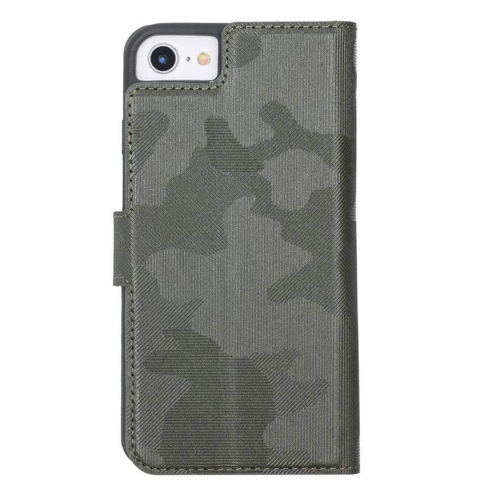 Apple iPhone SE Series Detachable Leather Wallet Case - MW