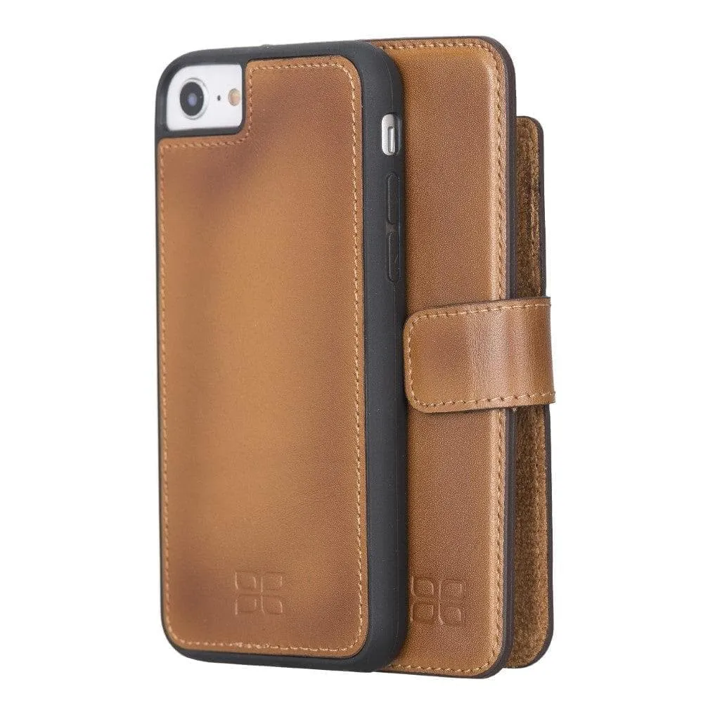 Apple iPhone SE Series Detachable Leather Wallet Case - MW