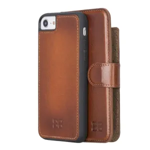 Apple iPhone SE Series Detachable Leather Wallet Case - MW